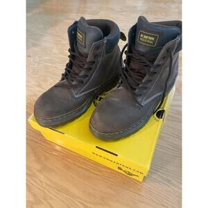 Dr Martens Work Boots Winch Dark Brown Wyoming #21622201 Mens Size 10